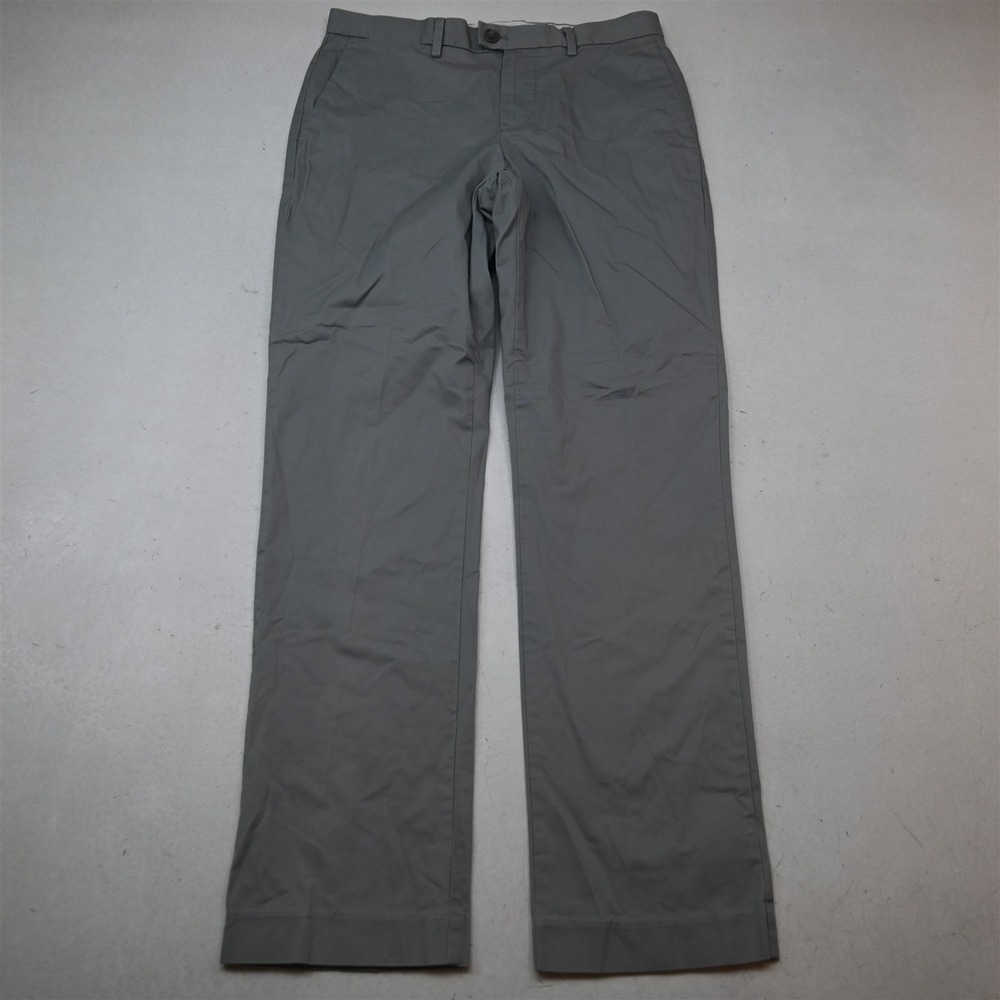 NEW Calvin Klein 28x30 Gray Refined Stretch Chino Mens Pants